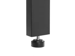 Vasagle Eckregal 5 Ebenen Stahlrahmen 34,2 cm x 34,2 cm x 158,8 cm Braun-Schwarz* Bücherregale|Eckregale