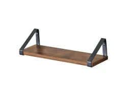 Vasagle Wandregal 40 cm x 12 cm x 11 cm Braun-Schwarz* Schweberegale