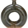 Vase Ancient Secrets 19,5 cm x 6 cm x 17 cm Schwarz* Vasen