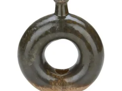 Vase Ancient Secrets 19,5 cm x 6 cm x 17 cm Schwarz* Vasen