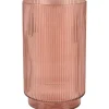 Vase Desert Flower Glas 25 cm x Ø 15 cm Braun