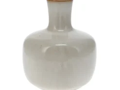 Vase Porzellan Flaschenform Klein Ø 13 cm x 15 cm Farbauswahl* Vasen