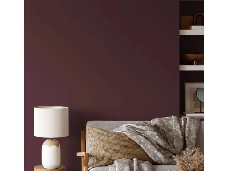 V&CO Premium-Innenfarbe Dead Flat Matt Rot Farbton 2 2,5 l