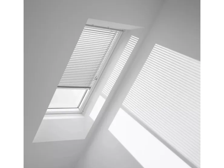 Velux Jalousie Manuell PAL C06 7057SWL 55 cm x 118 cm Silber Gebürstet* Jalousien