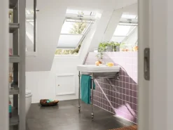 Velux Plissee manuell FHL C02 1016S Weiß* Plissees