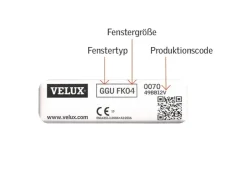 Velux Sichtschutzrollo Manuell RFL Y45 1028S
