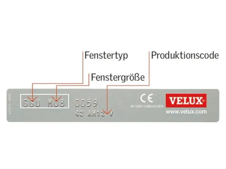 Velux Verdunkelungsrollo manuell DKL Y97 1025S* Rollos|Raffrollos