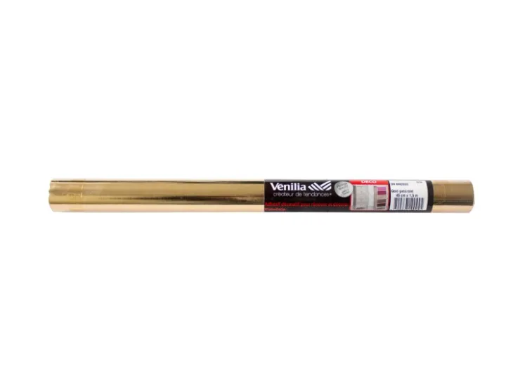 Venilia Klebefolie Gold Gebürstet 45 cm x 150 cm* Klebefolien