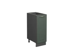 Vicco Apothekerschrank Fame-Line Grün-Gold Landhaus/Anthrazit 30 cm ohne Arbeitsplatte