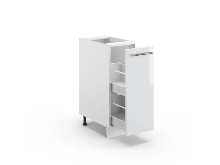 Vicco Apothekerschrank Fame-Line Hochglanz/ 30 cm ohne Arbeitsplatte