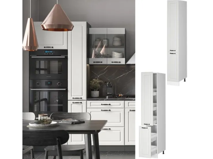 Vicco Apothekerschrank R-Line Medizinschrank für die Küche Landhaus/ 30 cm* Schränke