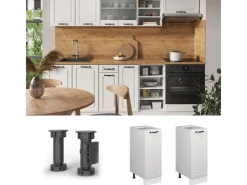 Vicco Apothekerschrank R-Line Landhaus/ 30 cm ohne Arbeitsplatte* Schränke
