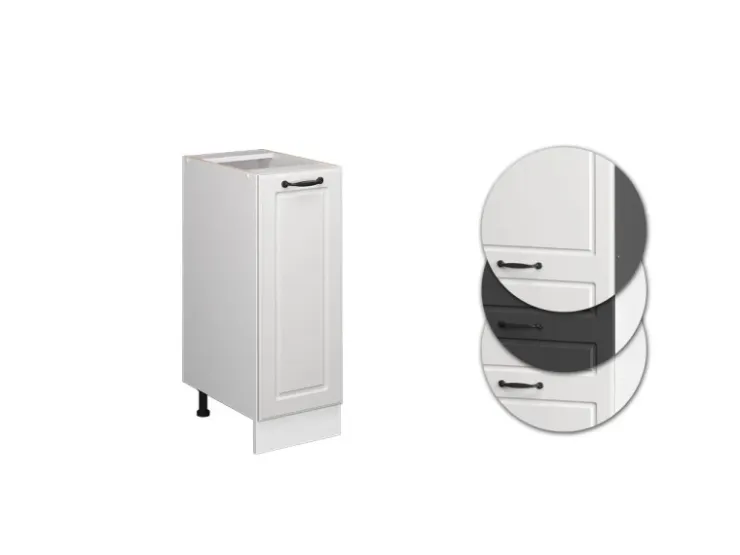 Vicco Apothekerschrank R-Line Landhaus/ 30 cm ohne Arbeitsplatte* Schränke