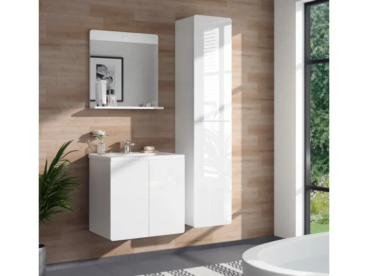 Vicco Badschrank Izan Hochglanz 37 x 172 cm