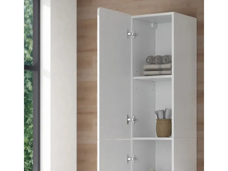 Vicco Badschrank Izan Hochglanz 37 x 172 cm
