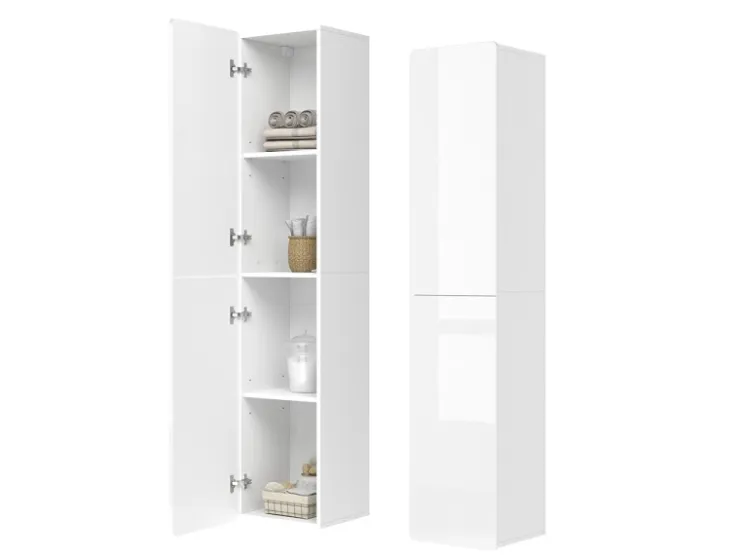 Vicco Badschrank Izan Hochglanz 37 x 172 cm