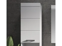 Vicco Badschrank Luna 37 x 190 cm* Regal Weiß