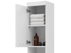 Vicco Badschrank Luna 37 x 190 cm* Regal Weiß