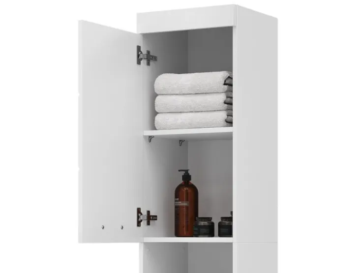 Vicco Badschrank Luna 37 x 190 cm* Regal Weiß