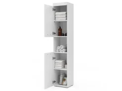 Vicco Badschrank Luna 37 x 190 cm* Regal Weiß