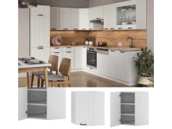 Vicco Eckhängeschrank Fame-Line Küchen-Eckschrank Landhaus/ 57 cm