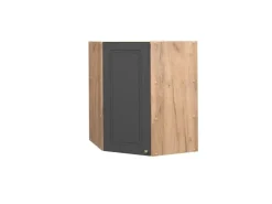 Vicco Eckhängeschrank Fame-Line Küchen-Eckschrank -Gold/Goldkraft Eiche 57 cm