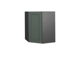 Vicco Eckhängeschrank Fame-Line Küchen-Eckschrank Grün-Gold Landhaus/Anthrazit 57 cm* Eckregale