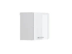 Vicco Eckhängeschrank R-Line Küchen-Eckschrank Hochglanz/ 57 cm* Eckregale