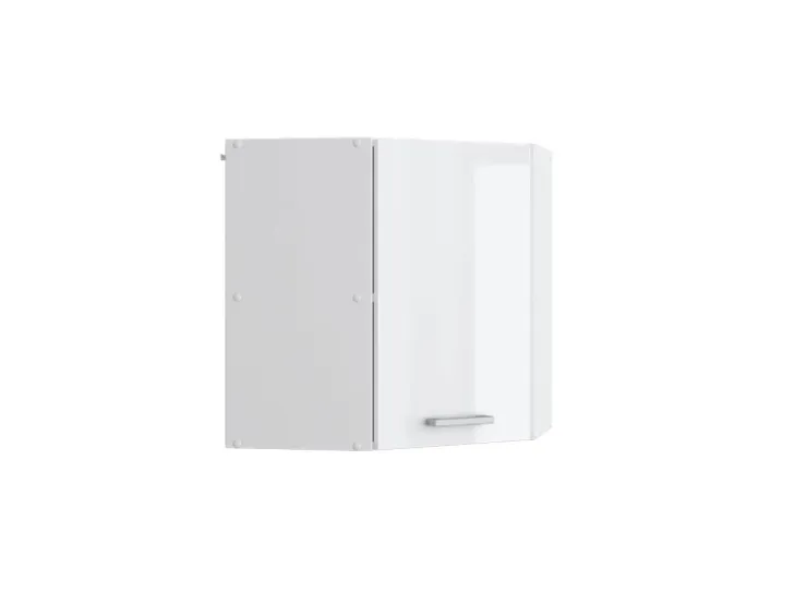 Vicco Eckhängeschrank R-Line Küchen-Eckschrank Hochglanz/ 57 cm* Eckregale