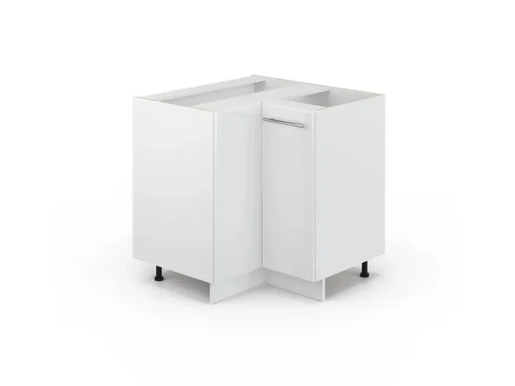 Vicco Eckunterschrank Fame-Line Hochglanz/ 81 cm ohne Arbeitsplatte* Eckregale