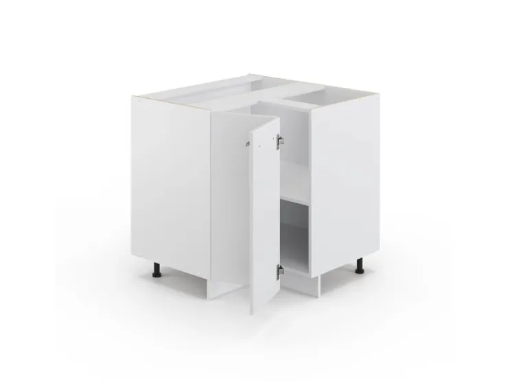 Vicco Eckunterschrank Fame-Line Hochglanz/ 81 cm ohne Arbeitsplatte* Eckregale
