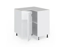 Vicco Eckunterschrank R-Line Hochglanz/ 76 cm ohne Arbeitsplatte
