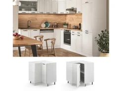 Vicco Eckunterschrank R-Line Landhaus/ 76 cm ohne Arbeitsplatte* Eckregale