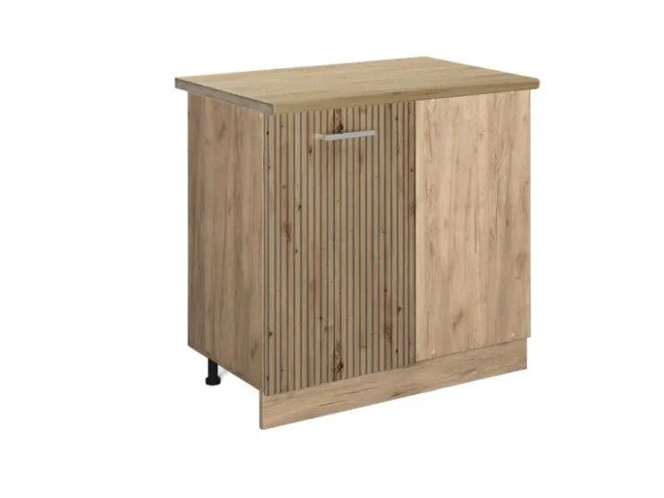 Vicco Eckunterschrank R-Line Artisan-Eiche/Goldkraft Eiche 86 cm AP Eiche* Eckregale