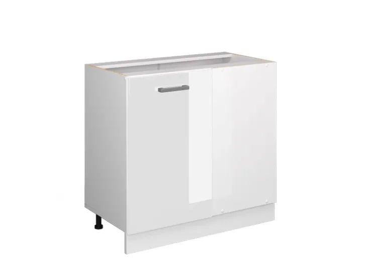 Vicco Eckunterschrank R-Line Hochglanz/ 86 cm ohne Arbeitsplatte