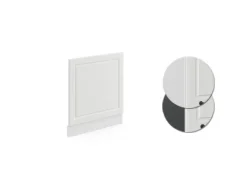 Vicco Frontblende R-Line Geschirrspüler Fronttür Landhaus/ 60 cm ohne Arbeitsplatte* Schränke