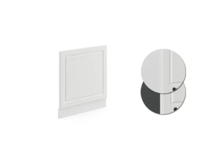 Vicco Frontblende R-Line Geschirrspüler Fronttür Landhaus/ 60 cm ohne Arbeitsplatte* Schränke