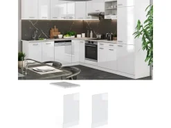 Vicco Frontblende R-Line Hochglanz/ 45 cm ohne Arbeitsplatte* Schränke