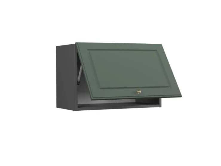 Vicco Hängeschrank Fame-Line Grün-Gold Landhaus/Anthrazit 60 cm Flach* Schränke