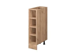 Vicco Küchenregal R-Line Offener Küchenschrank Goldkraft 20 cm ohne Arbeitsplatte