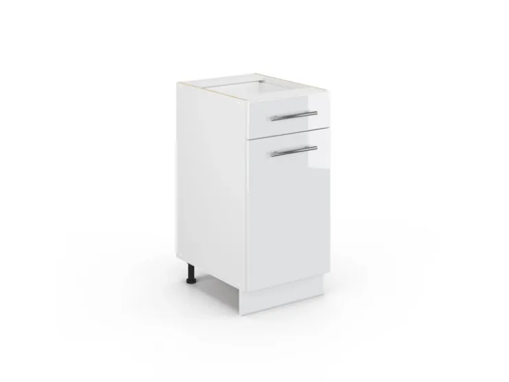 Vicco Küchenunterschrank Fame-Line Hochglanz/ 40 cm ohne Arbeitsplatte* Schränke