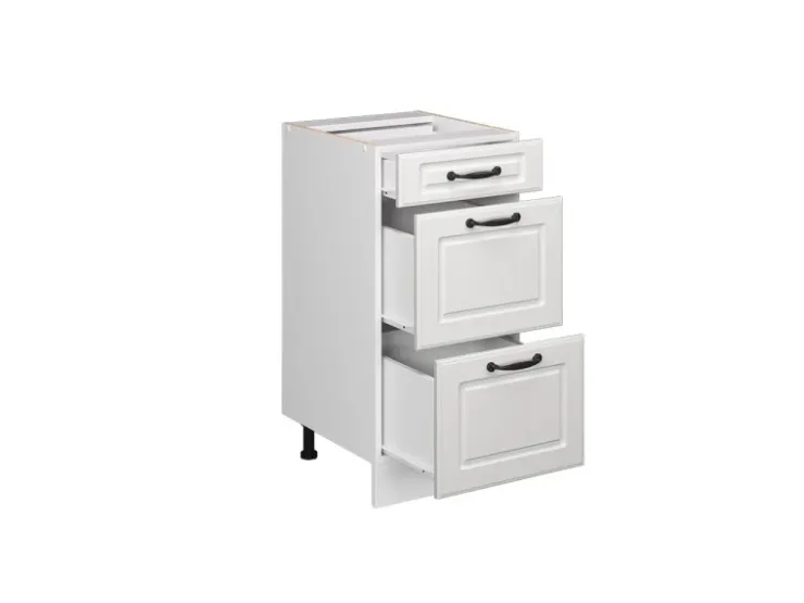 Vicco Küchenunterschrank R-Line Landhaus/ 40 cm mit Schubladen ohne Arbeitsplatte* Schränke