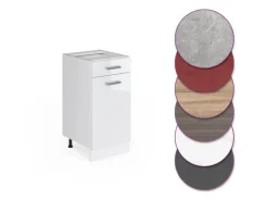 Vicco Küchenunterschrank R-Line Hochglanz/ 40 cm ohne Arbeitsplatte* Schränke
