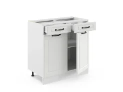 Vicco Küchenunterschrank R-Line Landhaus/ 80 cm ohne Arbeitsplatte