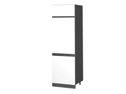 Vicco Kühlumbauschrank R-Line Hochschrank für die Küche /Anthrazit 60 cm J-Shape* Möbelserien