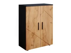 Vicco Midischrank Irma Anthrazit/Goldkraft 60 x 81 cm* Aufbewahrung