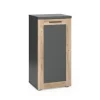 Vicco Midischrank Niko Anthrazit/Viking Oak 40 x 82 cm* Kommode