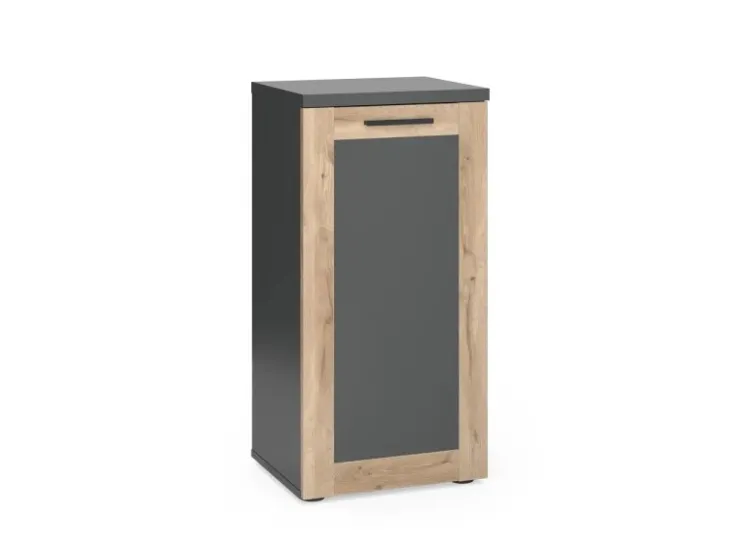 Vicco Midischrank Niko Anthrazit/Viking Oak 40 x 82 cm* Kommode