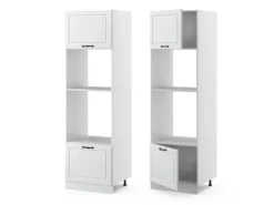 Vicco Mikrowellenschrank R-Line Küchenregal für die Mikrowelle Landhaus/ 60 cm