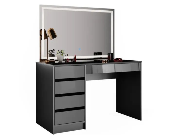 Vicco Schminktisch Sherry 120 cm mit LED-Spiegel* Tische
